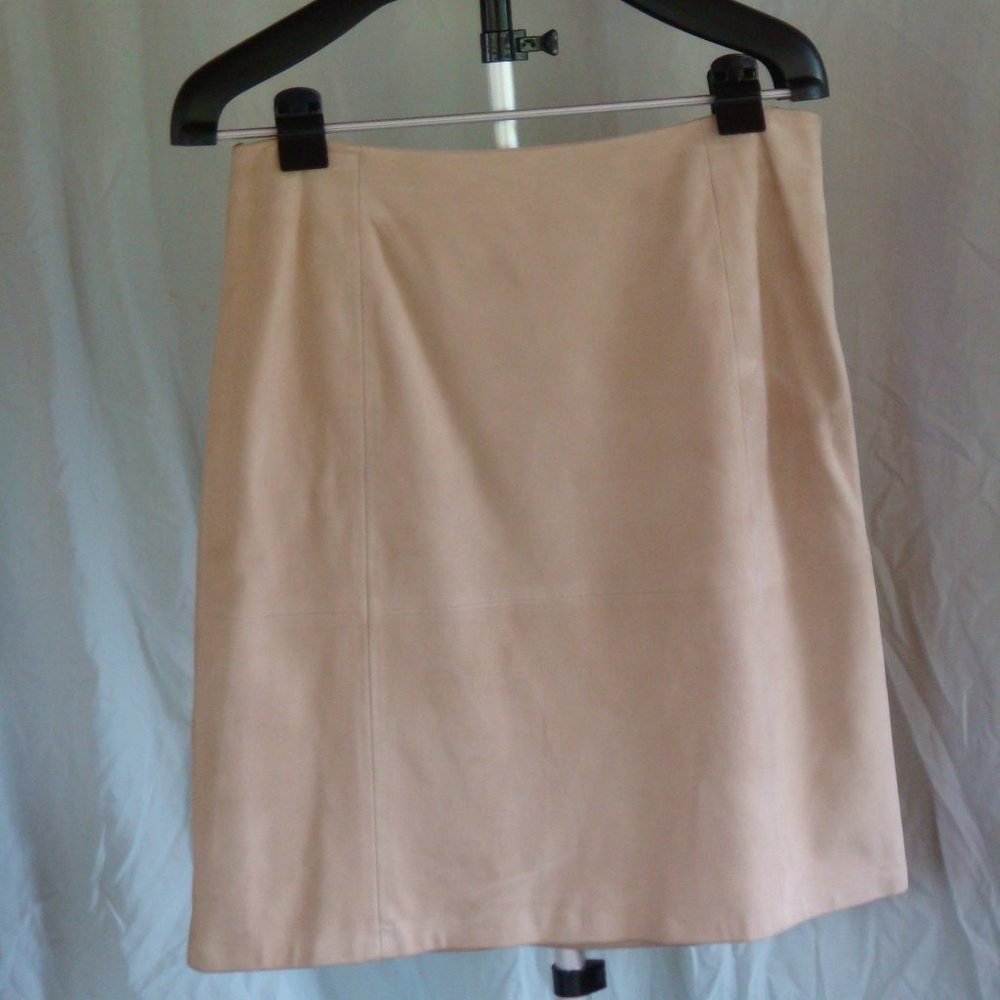 Casual Corner Suede Skirt